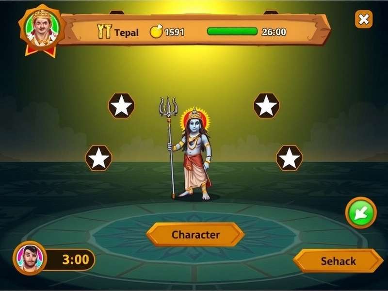 Mahadev S Celestial Quest Character Selection